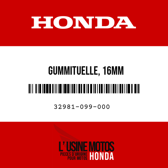 image de 32981-099-000 GUMMITUELLE, 16MM