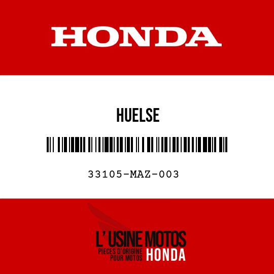 image de 33105-MAZ-003 HUELSE