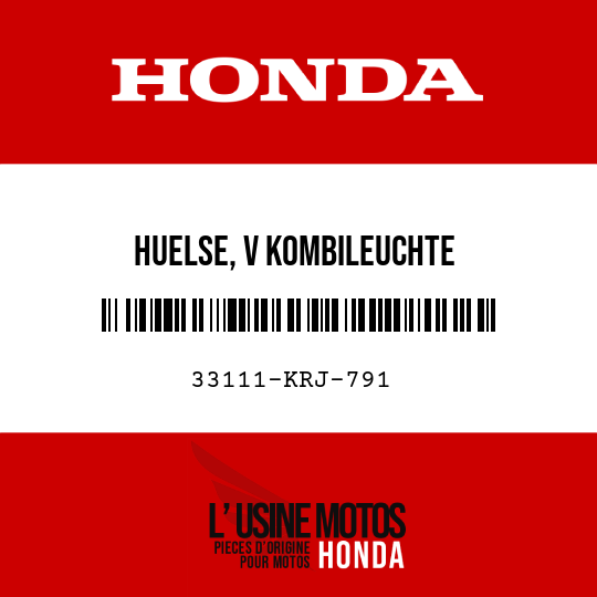 image de 33111-KRJ-791 HUELSE, V KOMBILEUCHTE