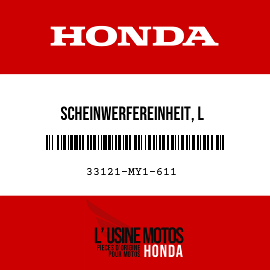 image de 33121-MY1-611 SCHEINWERFEREINHEIT, L