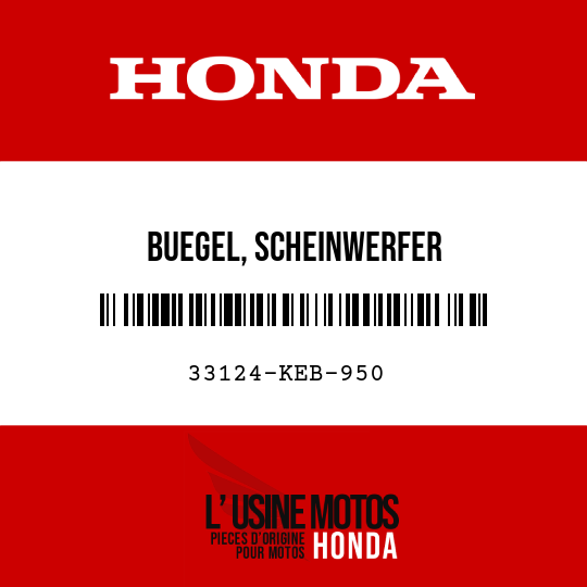 image de 33124-KEB-950 BUEGEL, SCHEINWERFER