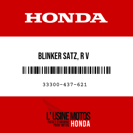image de 33300-437-621 BLINKER SATZ, R V