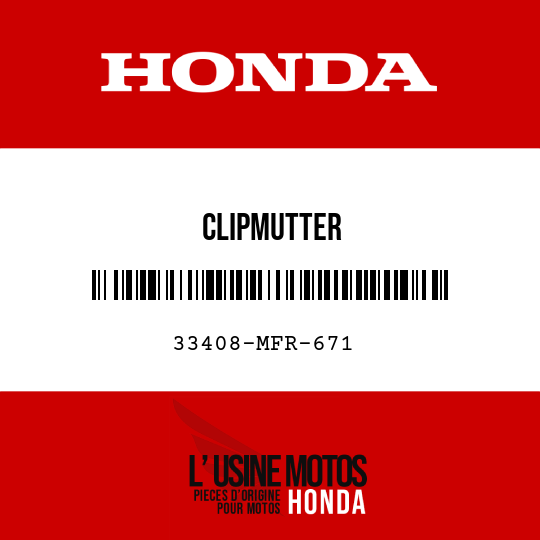 image de 33408-MFR-671 CLIPMUTTER