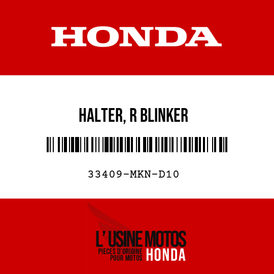 image de 33409-MKN-D10 HALTER, R BLINKER