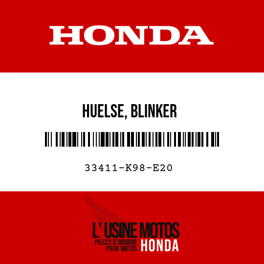 image de 33411-K98-E20 HUELSE, BLINKER