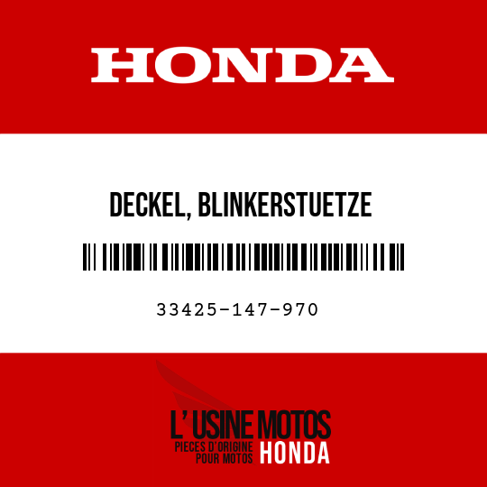 image de 33425-147-970 DECKEL, BLINKERSTUETZE