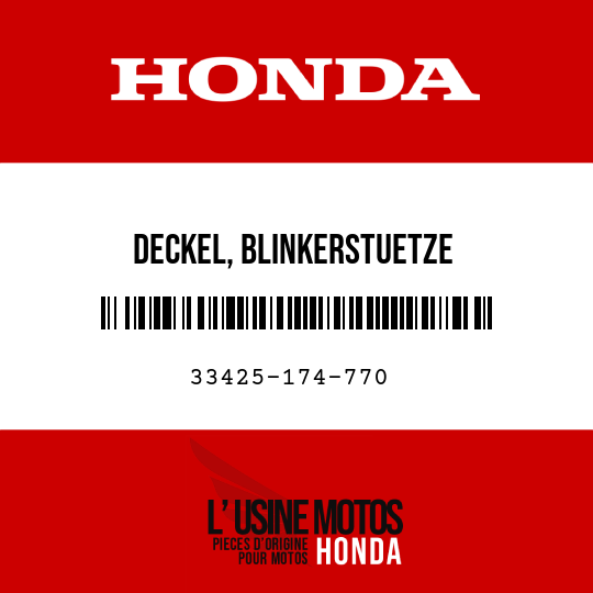 image de 33425-174-770 DECKEL, BLINKERSTUETZE