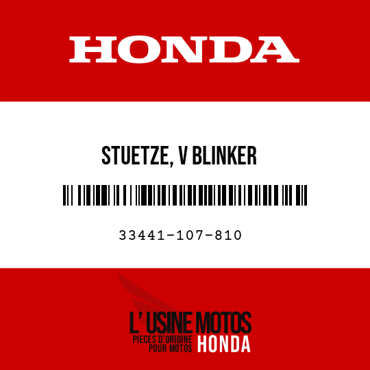 image de 33441-107-810 STUETZE, V BLINKER