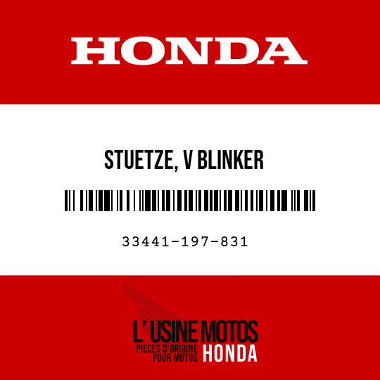 image de 33441-197-831 STUETZE, V BLINKER