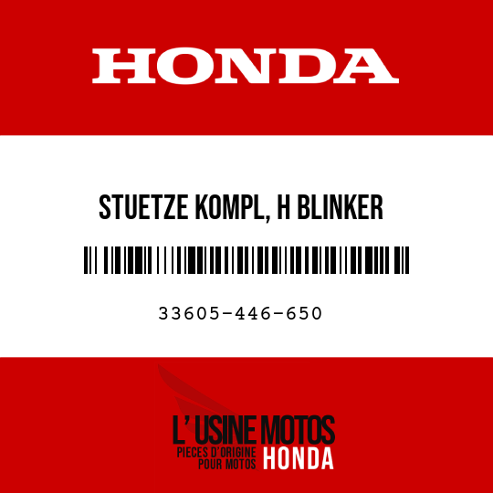 image de 33605-446-650 STUETZE KOMPL, H BLINKER