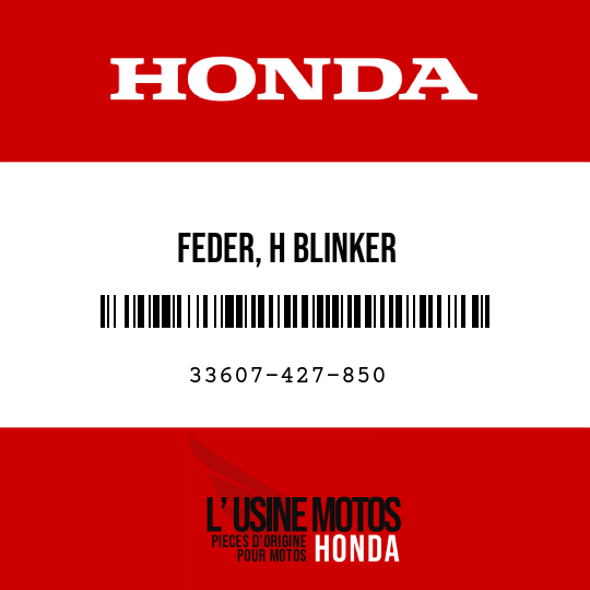 image de 33607-427-850 FEDER, H BLINKER