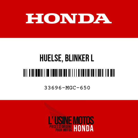 image de 33696-MGC-650 HUELSE, BLINKER L
