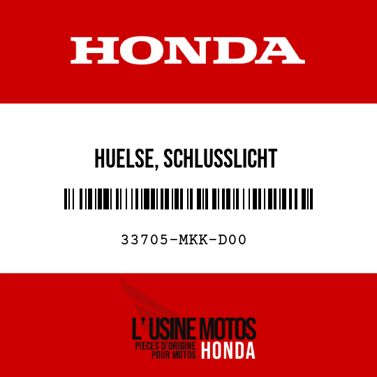 image de 33705-MKK-D00 HUELSE, SCHLUSSLICHT