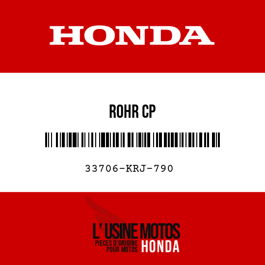 image de 33706-KRJ-790 ROHR CP