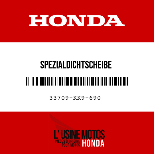 image de 33709-KK9-690 SPEZIALDICHTSCHEIBE