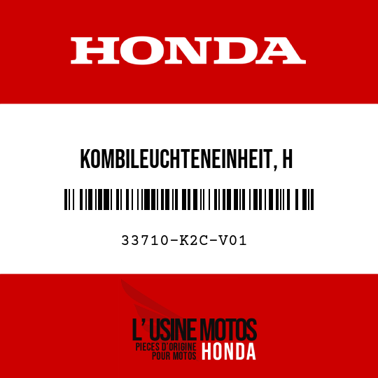 image de 33710-K2C-V01 KOMBILEUCHTENEINHEIT, H