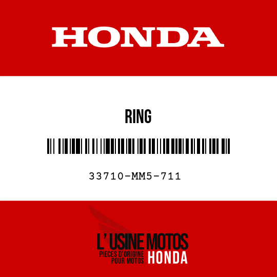 image de 33710-MM5-711 RING