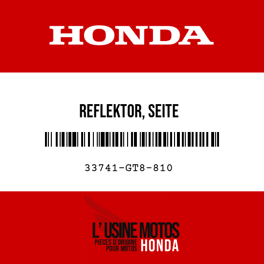 image de 33741-GT8-810 REFLEKTOR, SEITE