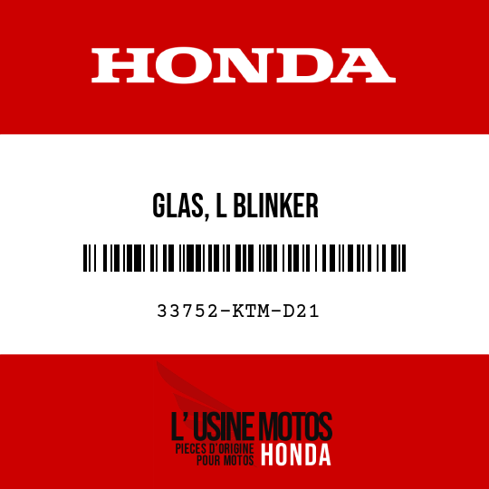 image de 33752-KTM-D21 GLAS, L BLINKER