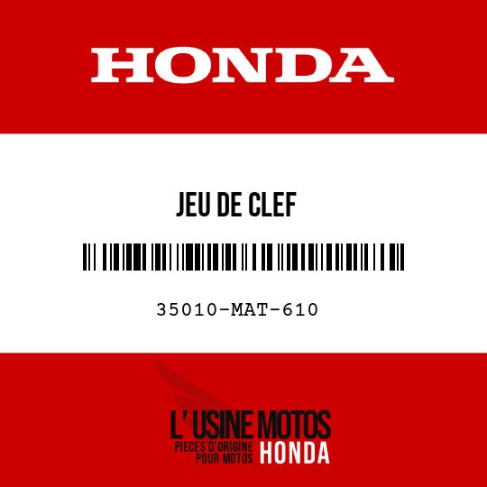 image de 35010-MAT-610 JEU DE CLEF