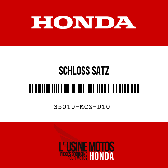 image de 35010-MCZ-D10 SCHLOSS SATZ