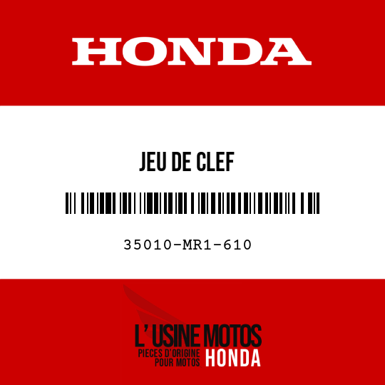image de 35010-MR1-610 JEU DE CLEF