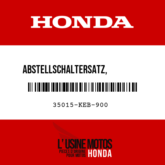 image de 35015-KEB-900 ABSTELLSCHALTERSATZ,          BELEUCHTUNG UND ANLASSER