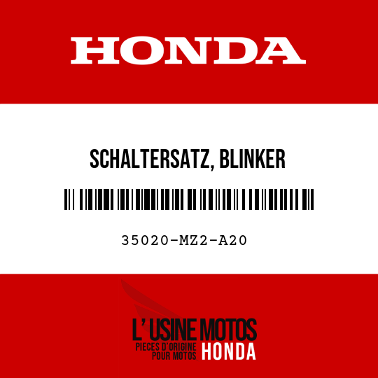 image de 35020-MZ2-A20 SCHALTERSATZ, BLINKER