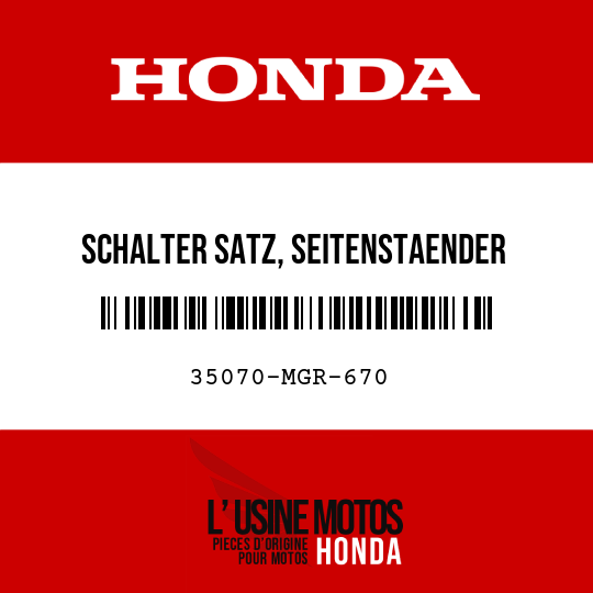 image de 35070-MGR-670 SCHALTER SATZ, SEITENSTAENDER