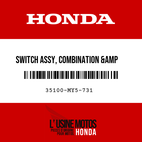 image de 35100-MY5-731 SWITCH ASSY, COMBINATION &amp   LOCK