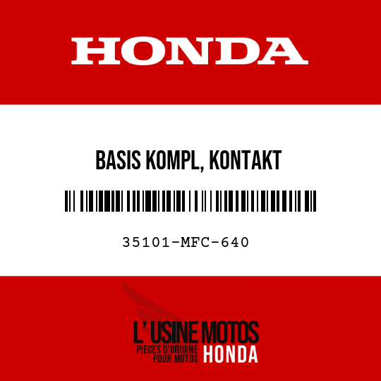 image de 35101-MFC-640 BASIS KOMPL, KONTAKT