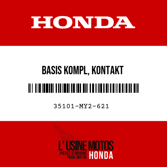 image de 35101-MY2-621 BASIS KOMPL, KONTAKT