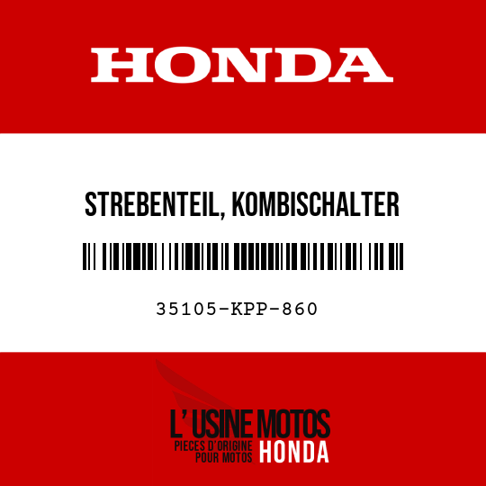 image de 35105-KPP-860 STREBENTEIL, KOMBISCHALTER