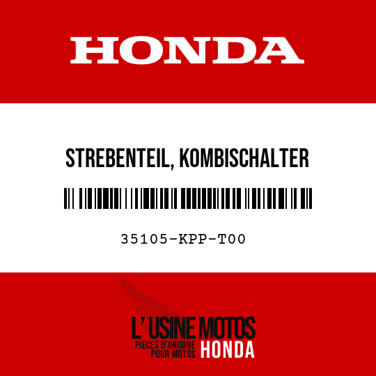 image de 35105-KPP-T00 STREBENTEIL, KOMBISCHALTER