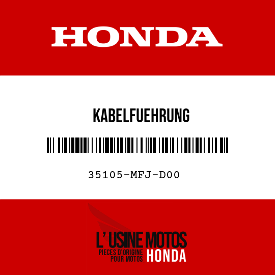 image de 35105-MFJ-D00 KABELFUEHRUNG