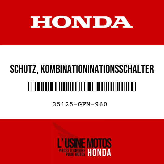 image de 35125-GFM-960 SCHUTZ, KOMBINATIONINATIONSSCHALTER
