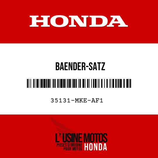 image de 35131-MKE-AF1 BAENDER-SATZ