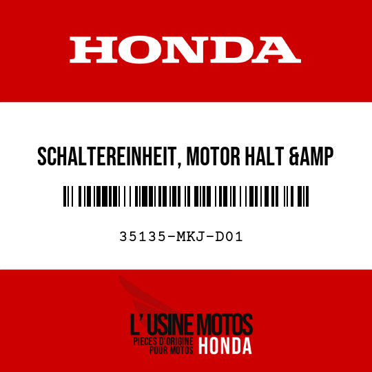 image de 35135-MKJ-D01 SCHALTEREINHEIT, MOTOR HALT &amp GRIFF APS