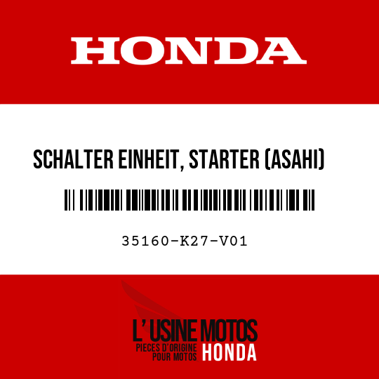 image de 35160-K27-V01 SCHALTER EINHEIT, STARTER (ASAHI)