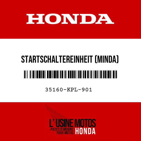 image de 35160-KPL-901 STARTSCHALTEREINHEIT (MINDA)