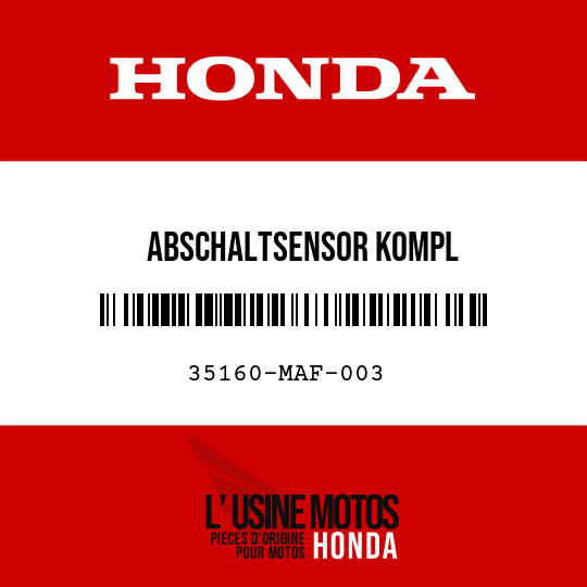 image de 35160-MAF-003 ABSCHALTSENSOR KOMPL