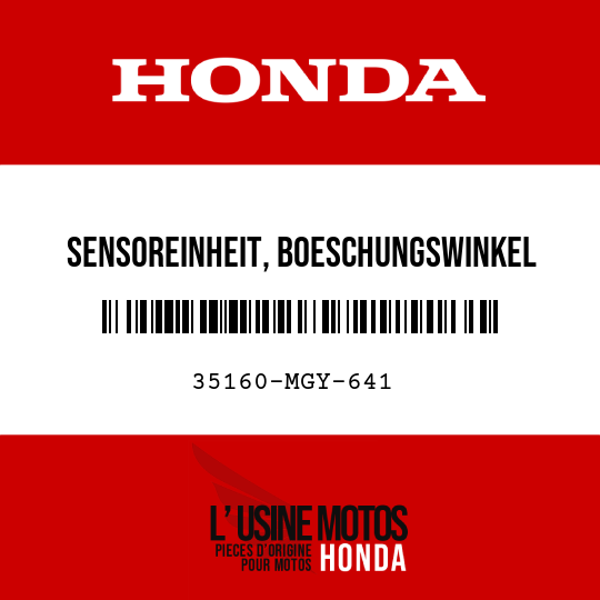 image de 35160-MGY-641 SENSOREINHEIT, BOESCHUNGSWINKEL