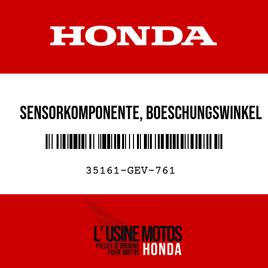 image de 35161-GEV-761 SENSORKOMPONENTE, BOESCHUNGSWINKEL