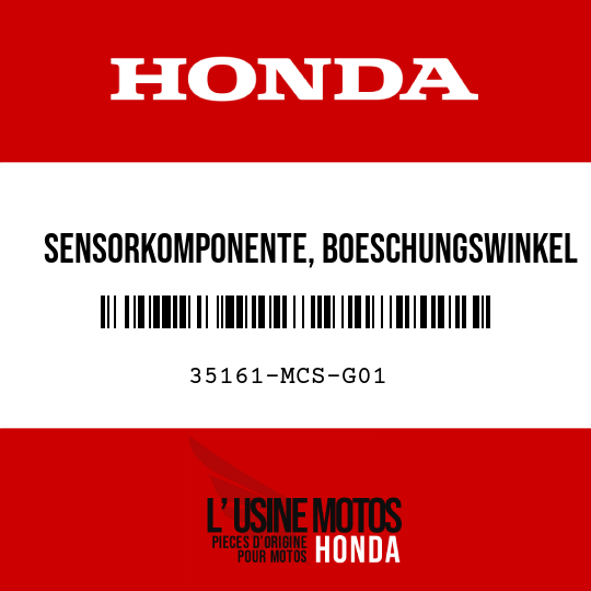 image de 35161-MCS-G01 SENSORKOMPONENTE, BOESCHUNGSWINKEL