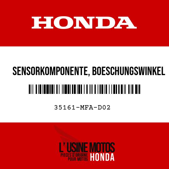 image de 35161-MFA-D02 SENSORKOMPONENTE, BOESCHUNGSWINKEL
