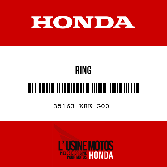 image de 35163-KRE-G00 RING