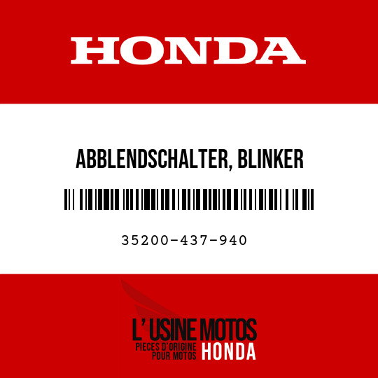 image de 35200-437-940 ABBLENDSCHALTER, BLINKER