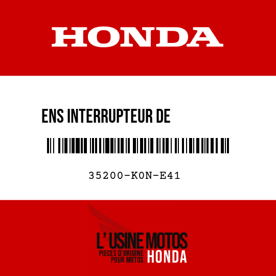 image de 35200-K0N-E41 ENS INTERRUPTEUR DE          CLIGNOTANT (MINDA)