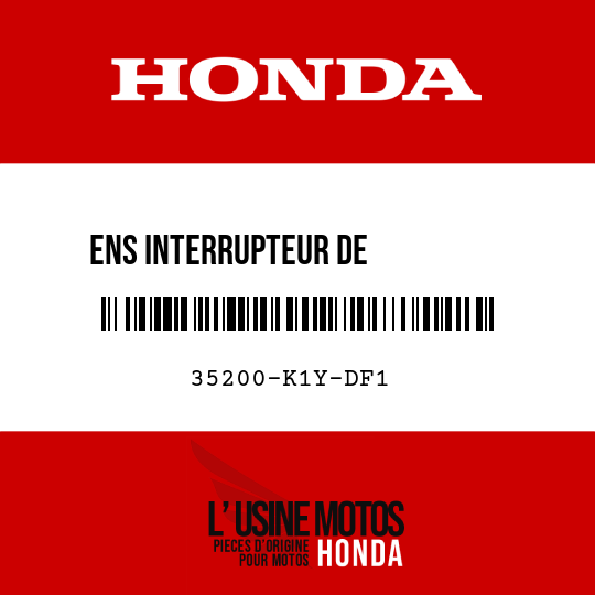 image de 35200-K1Y-DF1 ENS INTERRUPTEUR DE          CLIGNOTANT