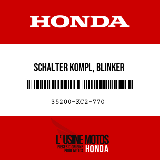 image de 35200-KC2-770 SCHALTER KOMPL, BLINKER